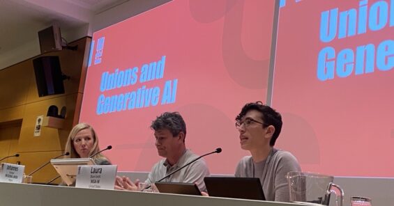 Unions gather to share, learn and strategize on AI’s “perils and promises”