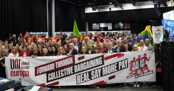 6th UNI Europa Conference closes with powerful call to defend democracy